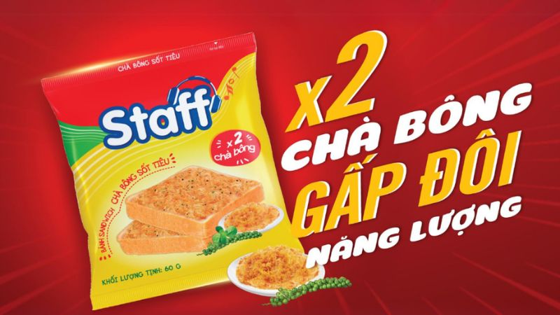 Tân binh "Staff Sandwich Chà Bông Sốt Tiêu" được Hữu Nghị cho ra mắt gần đây