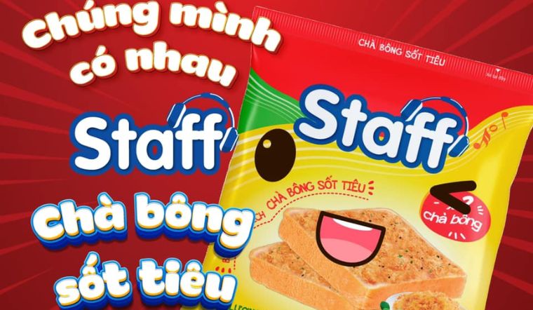Bữa sáng hoàn hảo với bánh mì sandwich chà bông sốt tiêu Staff