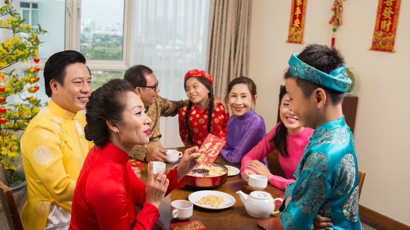 Lời chúc Tết ngọt ngào từ bé yêu đến ông bà Lời chúc Tết ngọt ngào từ bé yêu đến ông bà