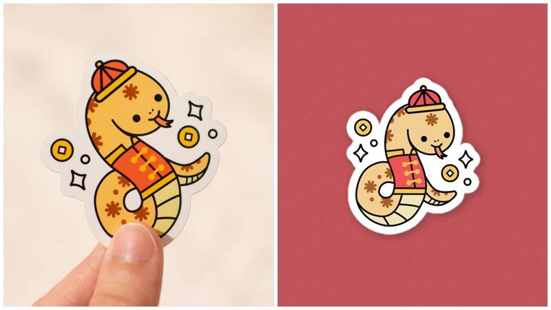 Rắn vàng uy nghi, Tết này thêm khí thế!