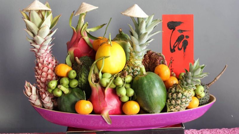 Bài thuyết trình mâm ngũ quả ngày Tết ý nghĩa