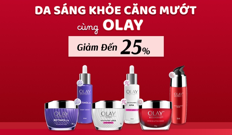 Top 10 sản phẩm Olay bán chạy tại Bách hóa XANH