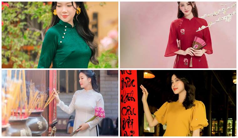 Tổng hợp 5 mẫu áo dài đi lễ chùa đầu năm đẹp nhất