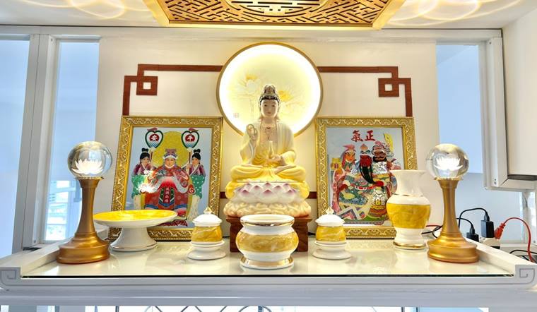 Cách bài trí bàn thờ Phật ngày Tết chi tiết, hợp phong thủy