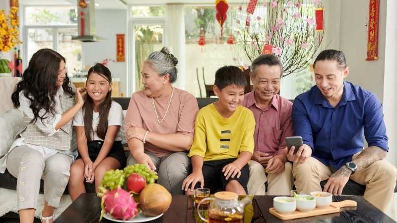 Lời chúc tết bố mẹ chồng