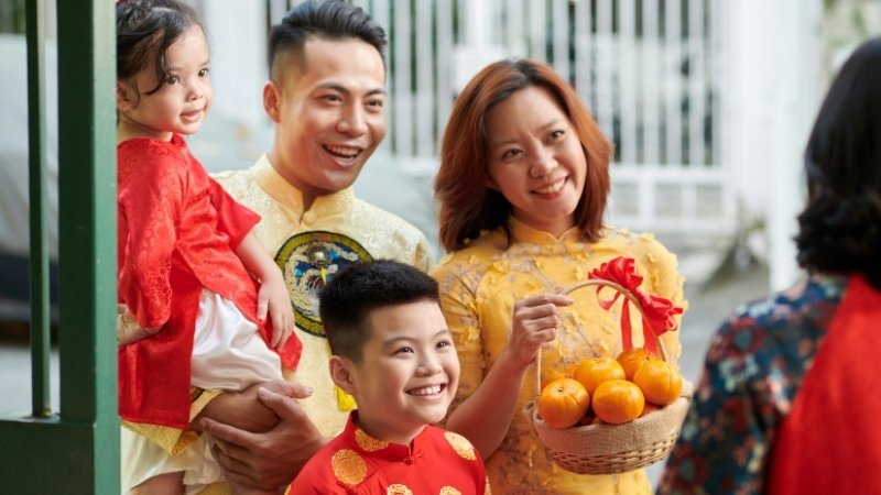 Lời chúc Tết cho bố mẹ vợ