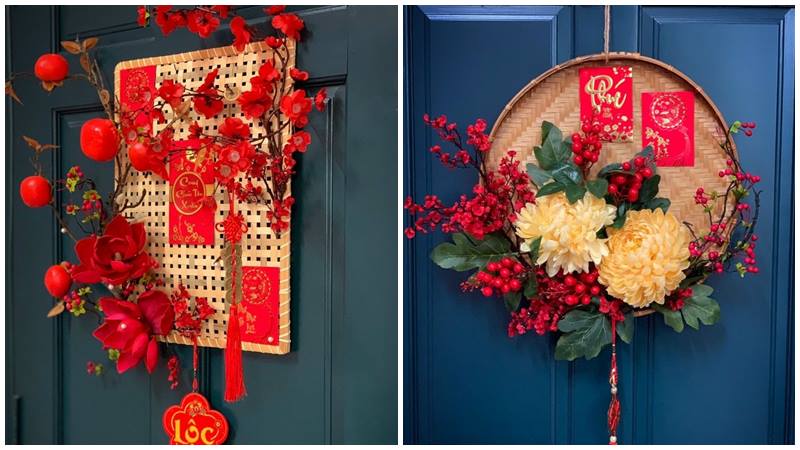 Tết này, những món đồ handmade làm không gian thêm phần độc đáo.