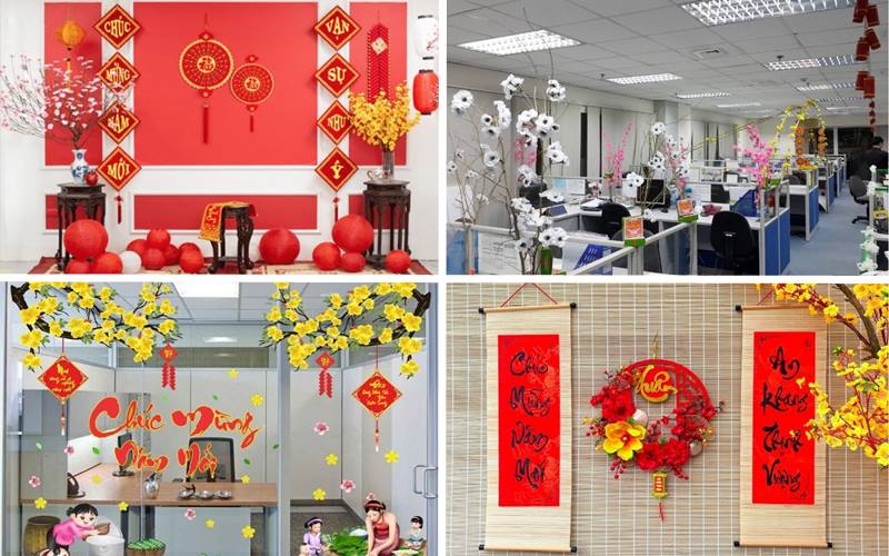 Các hình ảnh trang trí Tết phổ biến