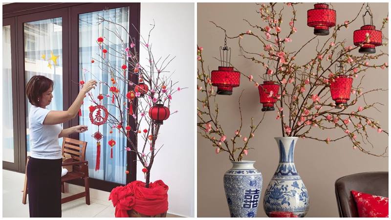 Hoa tươi là một phần không thể thiếu trong trang trí Tết.