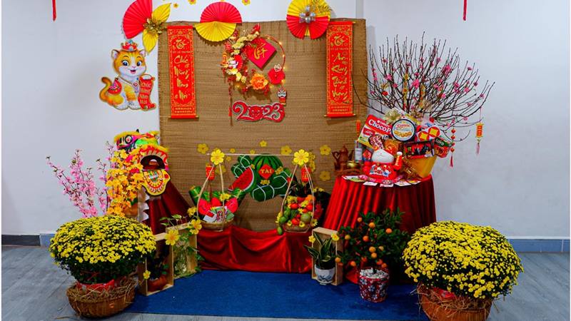 Ý tưởng trang trí Tết độc đáo