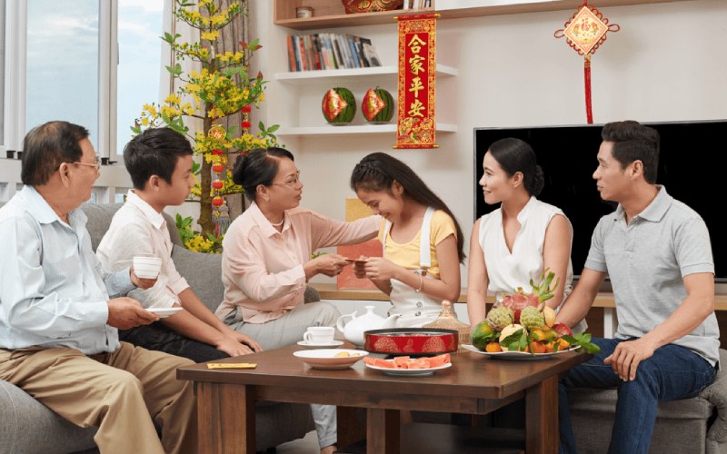 Lời chúc Tết anh chị em họ hàng
