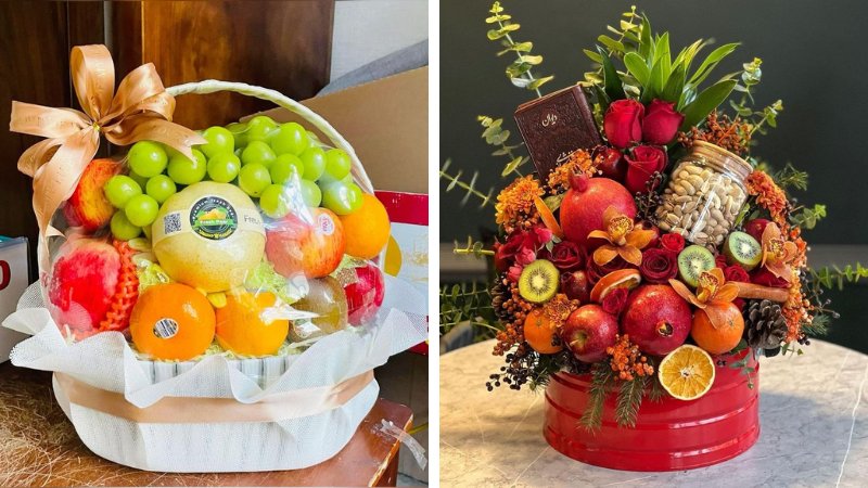Giỏ quà Tết trái cây – Tươi ngon và bổ dưỡng cho ngày Xuân