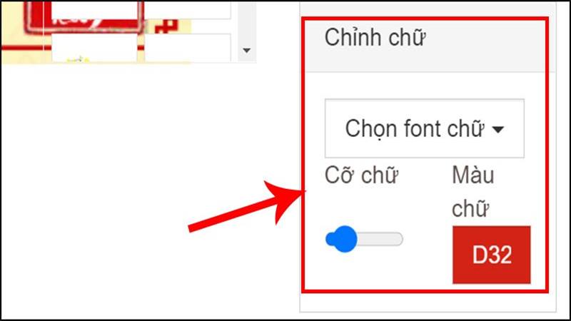 Nhập nội dung và chỉnh sửa