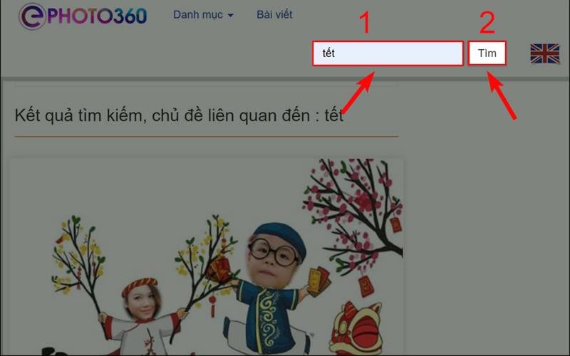 Mở trang web ephoto360