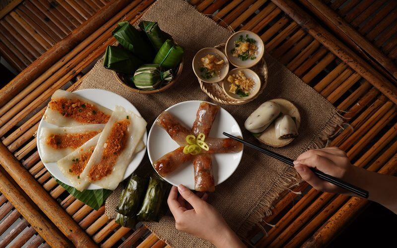 Một phần cơm bình dị của quán Nam Giao