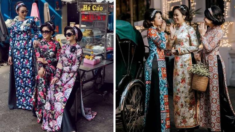 Concept chụp ảnh Tết theo phong cách Retro