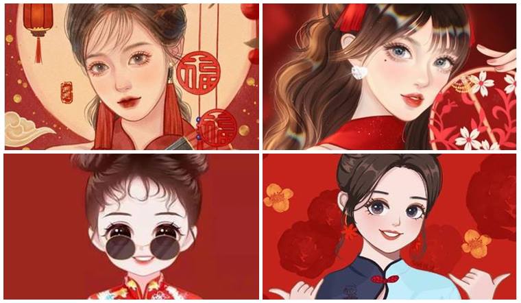 Tổng hợp 30+ avatar đôi Tết dễ thương, độc đáo