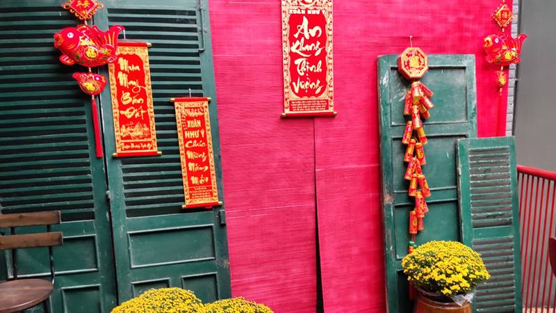 Phong cách hiện đại mang đến không gian Tết mới mẻ