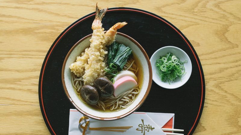 Tại Nhật Bản, toshikoshi soba là món ăn không thể thiếu