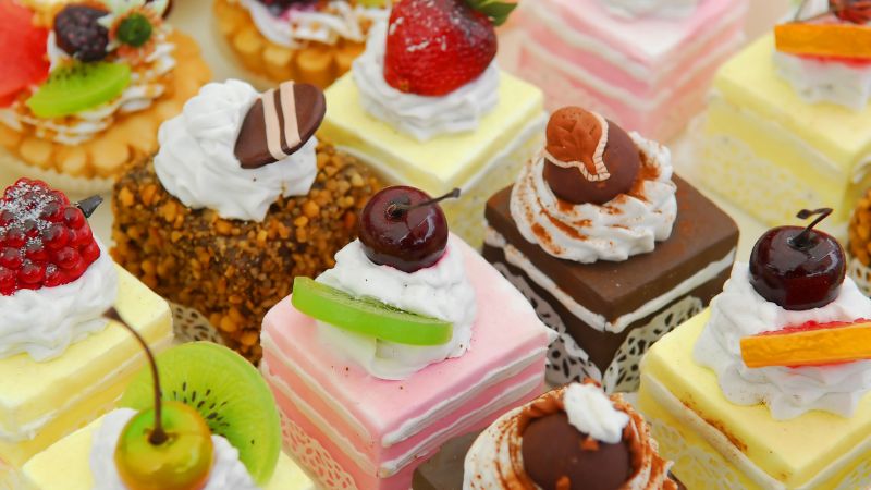 Bánh ngọt có hình tròn biểu tượng cho sự viên mãn