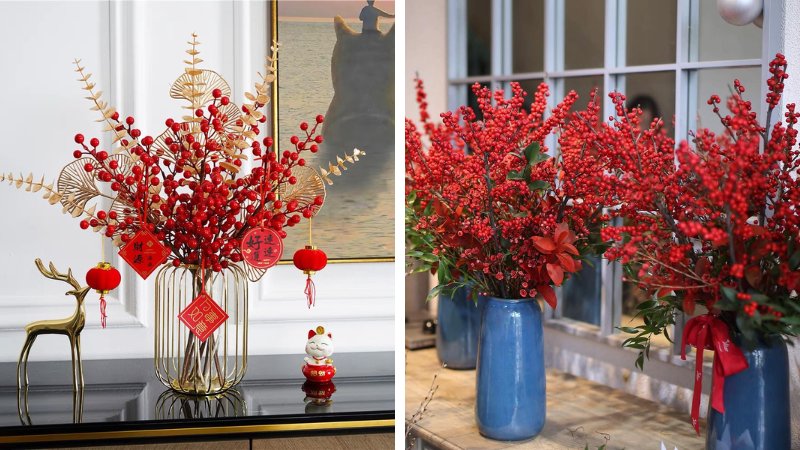 Hoa Đào Đông (Ilex)