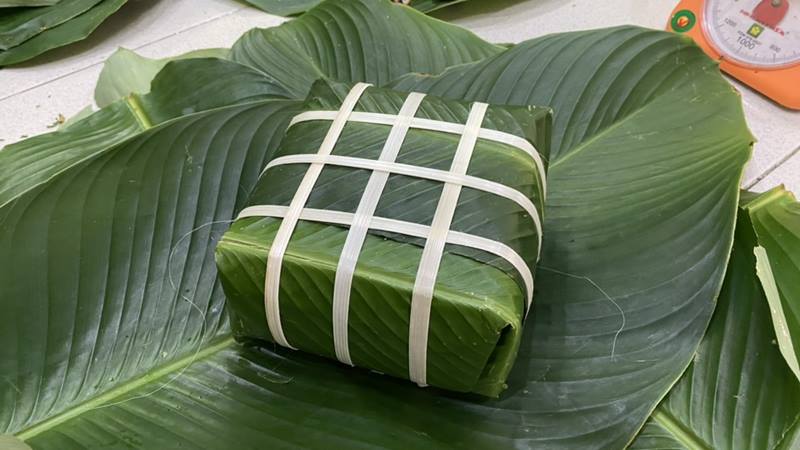 Lưu ý khi trang trí mâm bánh chưng ngày Tết