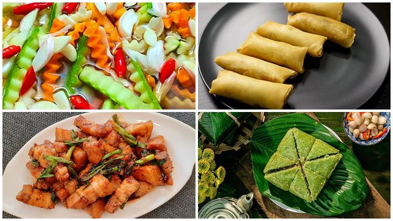 Thực đơn mâm cơm tết miền Bắc 4