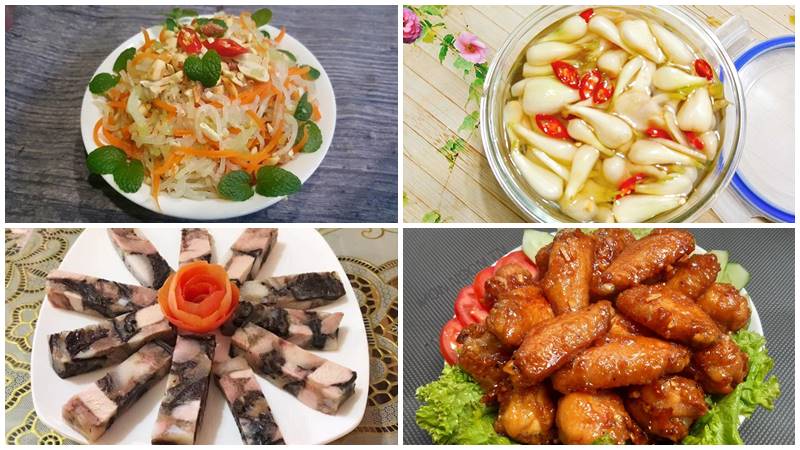 Thực đơn mâm cơm tết miền Bắc 6