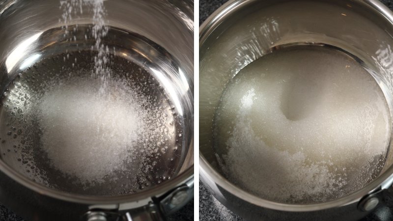 Nấu nước đường