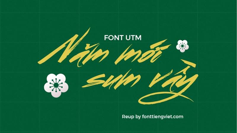 Font việt hóa UTM Ông Đồ Trẻ