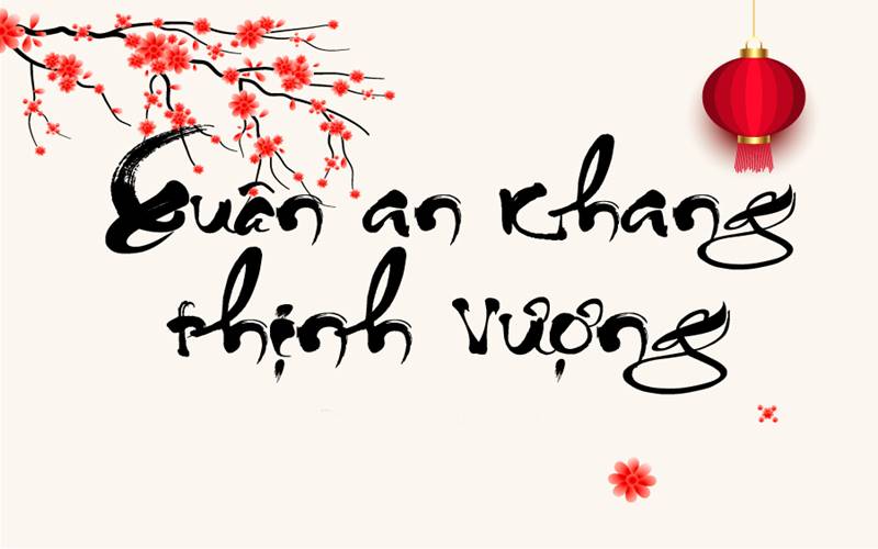 Các loại font chữ thư pháp Tết phổ biến