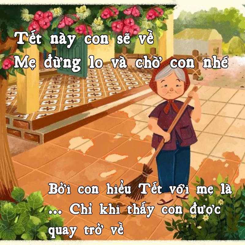 Xuân sum vầy, Tết đong đầy yêu thương