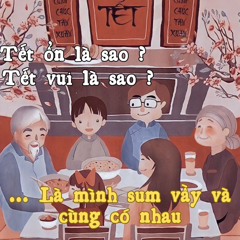 Xuân về, trao nhau lời chúc an khang thịnh vượng