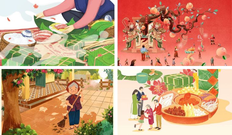 Tổng hợp 50+ hình chúc Tết đẹp, độc đáo