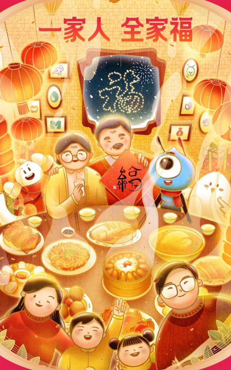 Xuân về, gia đình thêm yêu thương Xuân về, gia đình thêm yêu thương