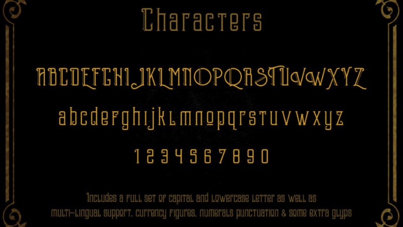 Font chữ Tết: MTD Briliants Typeface Font chữ Tết: MTD Briliants Typeface