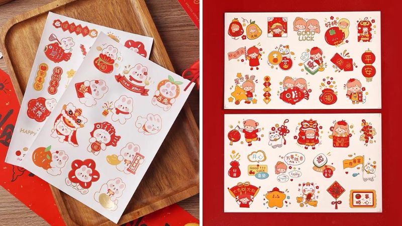 Họa tiết dán trang trí