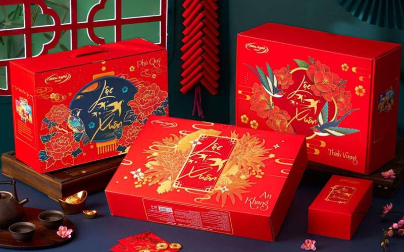 Những ưu điểm khi gói quà Tết không cần giỏ