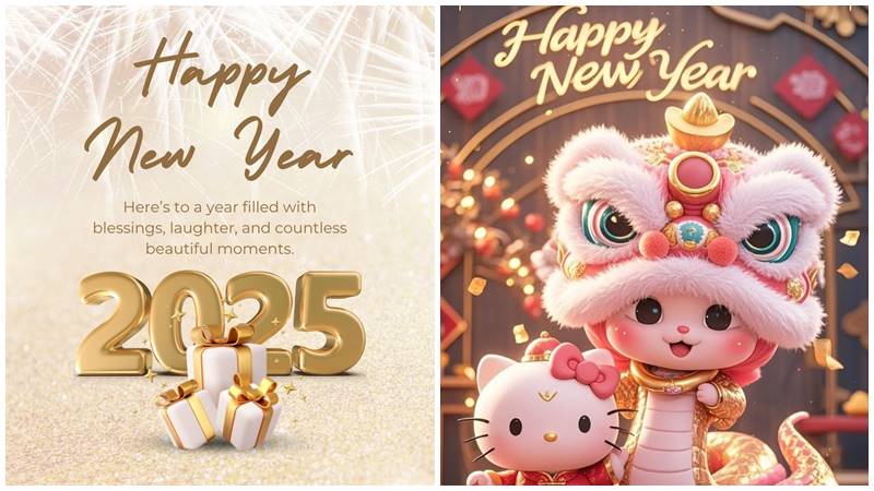 Chúc mừng năm mới 2025 Chúc mừng năm mới 2025