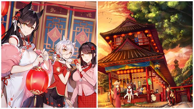 Hòa mình vào không khí Tết rộn ràng với những hình ảnh anime cực dễ thương