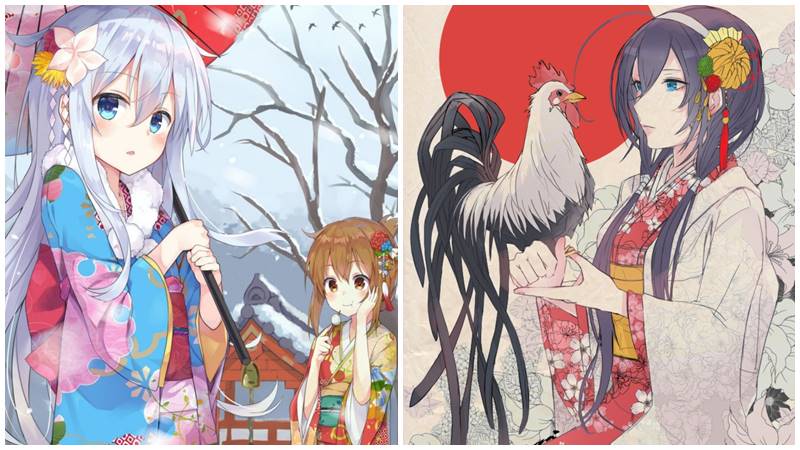 Tết này, những nhân vật anime trong trang phục truyền thống sẽ khiến bạn mê mẩn