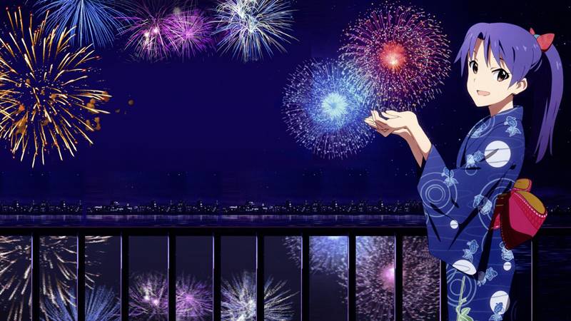 Các thể loại ảnh anime Tết được yêu thích