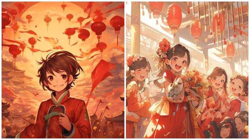 Hãy để bộ sưu tập ảnh anime Tết đẹp nhất này là món quà tuyệt vời cho mùa xuân!