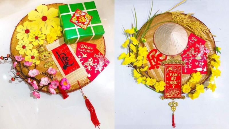 Mẹt trang trí Tết