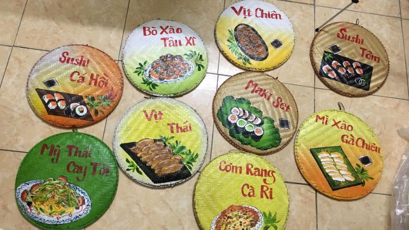 Mẹt trang trí Tết với các món ăn