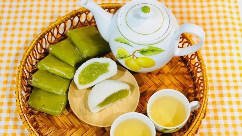 Cách ăn bánh cốm ít tăng cân