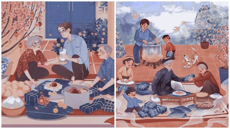 Sum họp ngày Tết – khoảnh khắc đáng nhớ Sum họp ngày Tết – khoảnh khắc đáng nhớ