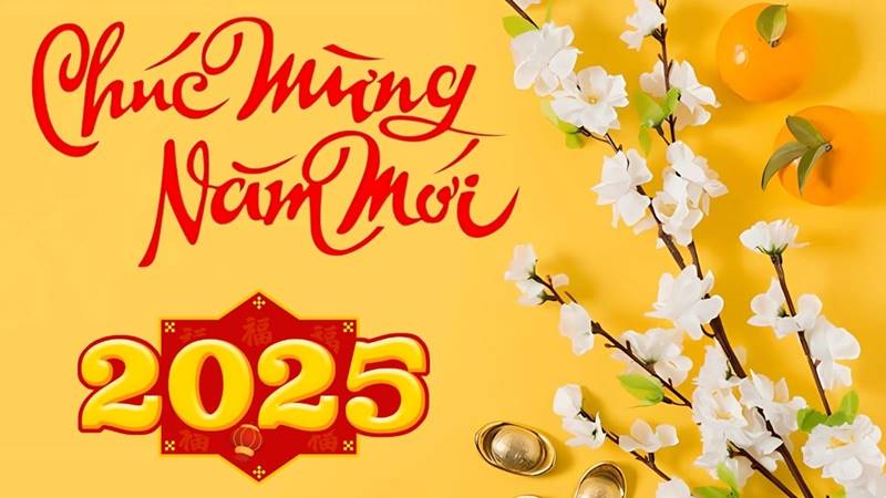 Tết 2025, sắc vàng là dấu hiệu của niềm vui và tài lộc Tết 2025, sắc vàng là dấu hiệu của niềm vui và tài lộc
