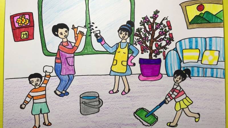 Tết là khi cả nhà cùng quây quần bên nhau, vẽ nên mùa xuân yêu thương Tết là khi cả nhà cùng quây quần bên nhau, vẽ nên mùa xuân yêu thương