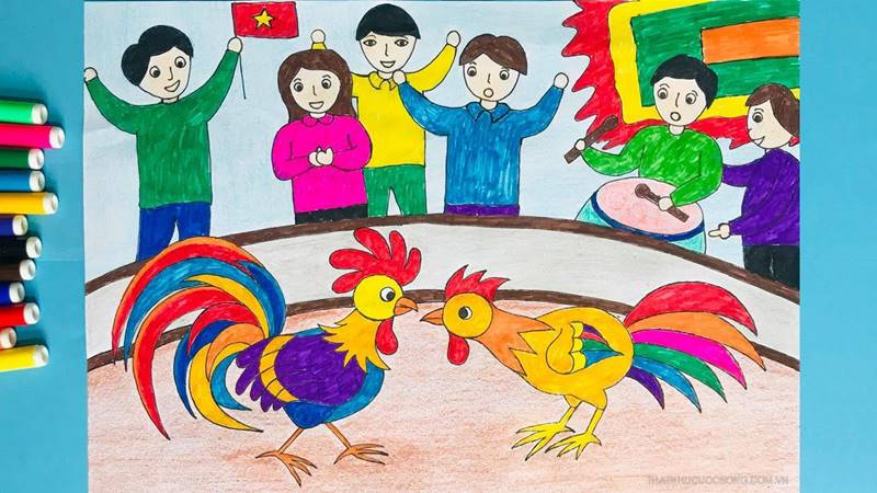 Nét vẽ lễ hội Tết Nét vẽ lễ hội Tết